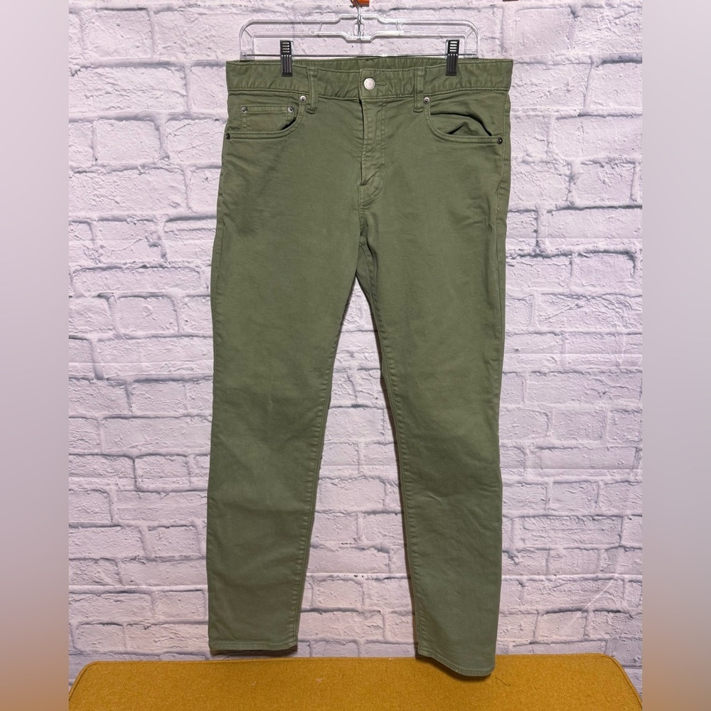 Bonobos Slim Fit Olive Jeans